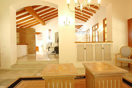 stue 2 billede  strand villa east marbella