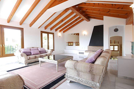 stue 2 billede  strand villa east marbella