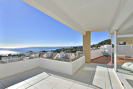 terrase image Lukus villa benalmadena